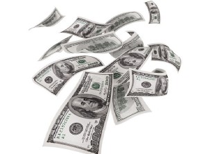 Money-floating-thru-Air